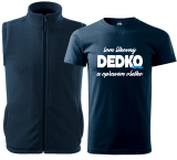 Tričko s vestou pre dedka 2XL