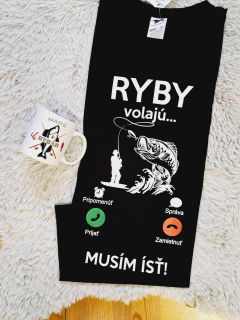 Ryby volajú 2XL s hrnčekom